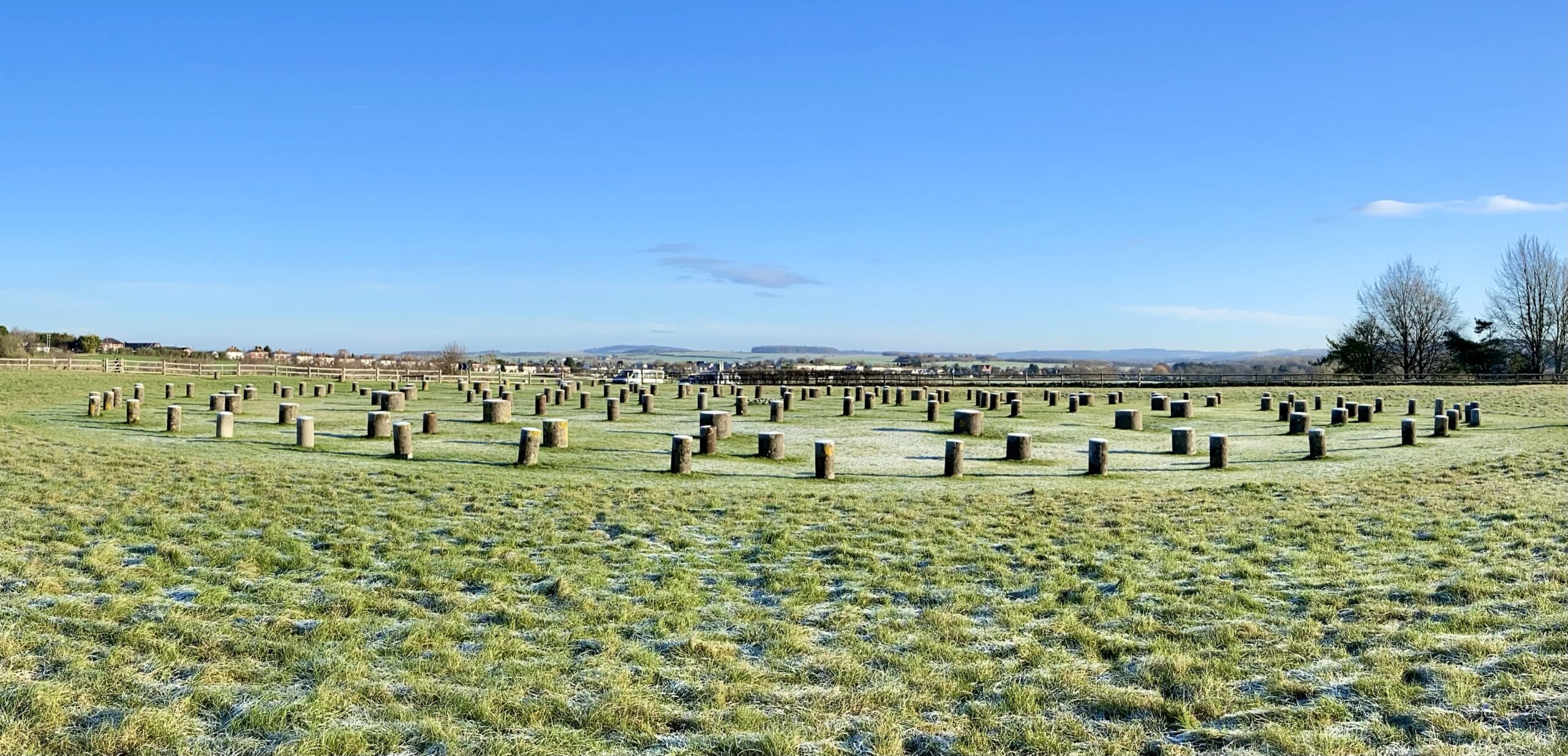 Woodhenge panorama